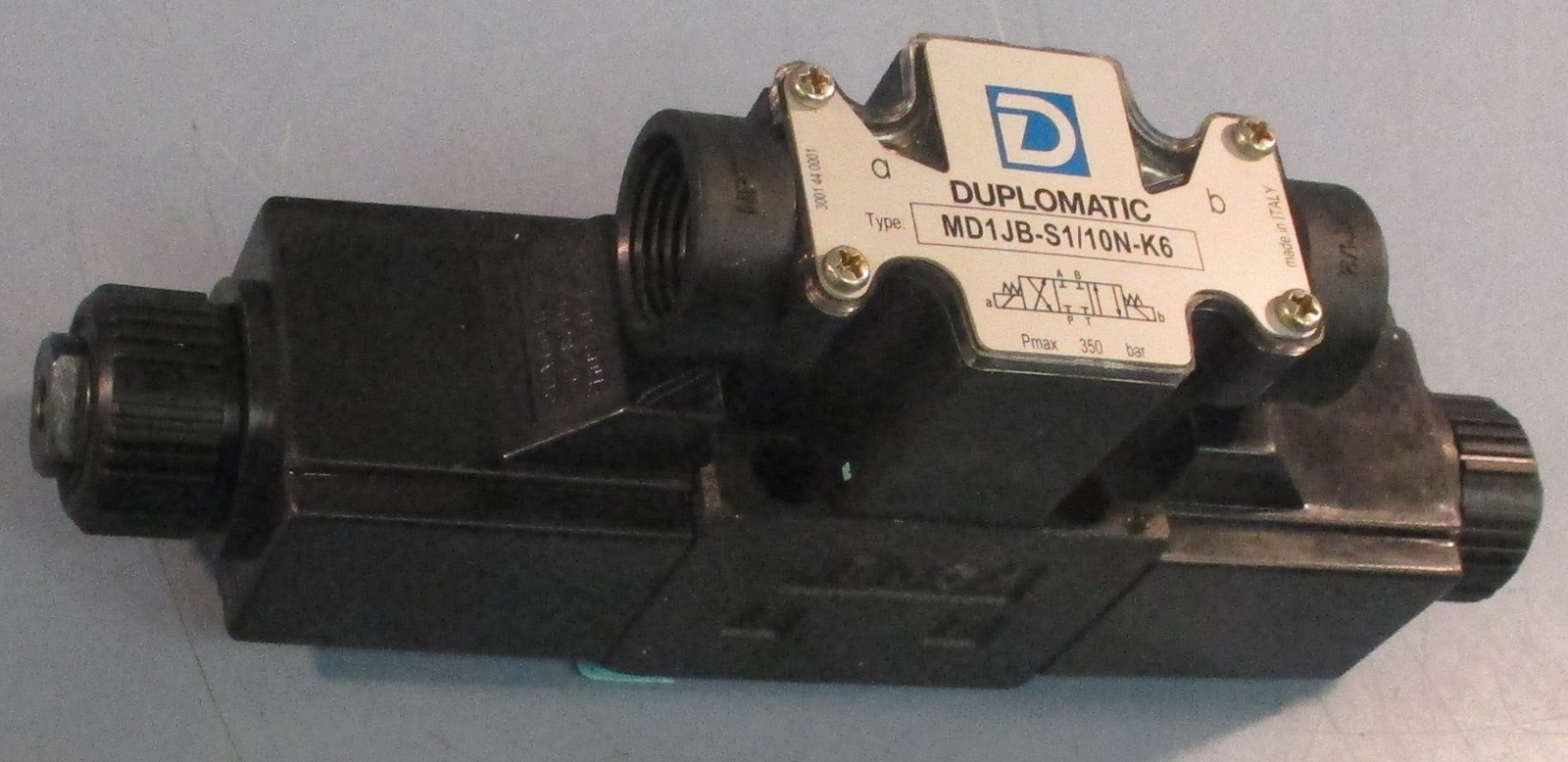 Duplomatic MD1JB-S1/10N-K6 Directional Control Valve 350bar Pmax