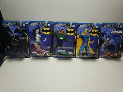 Hot Wheels DC Batman Silver Series 5 Pack Set HDG89 956N