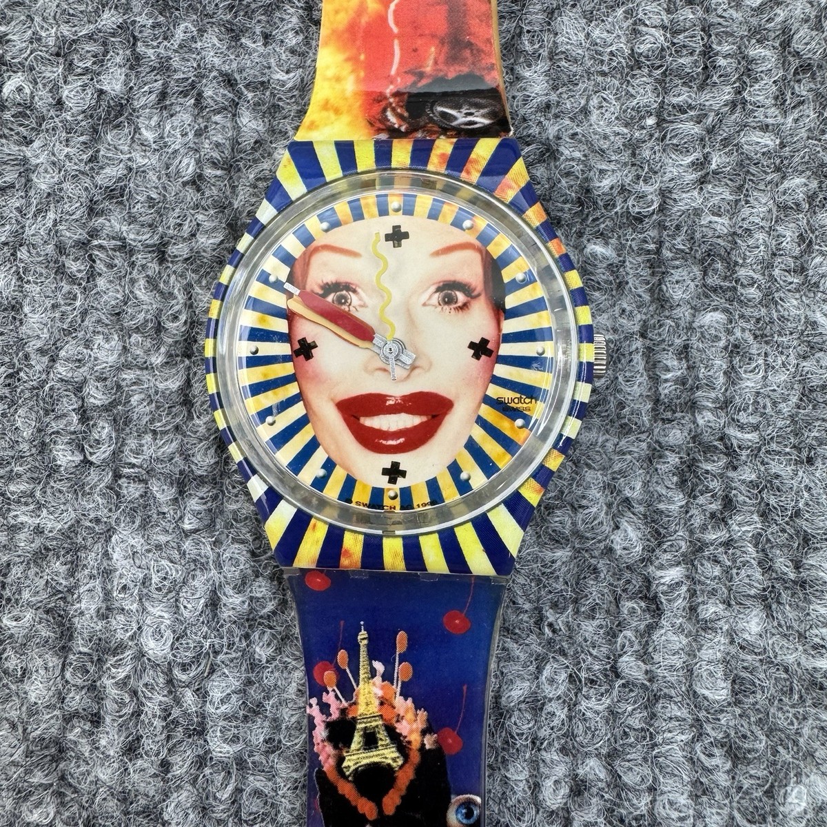 Vintage Swatch Watch TIME TRANNY GZ163 By David LaChapelle