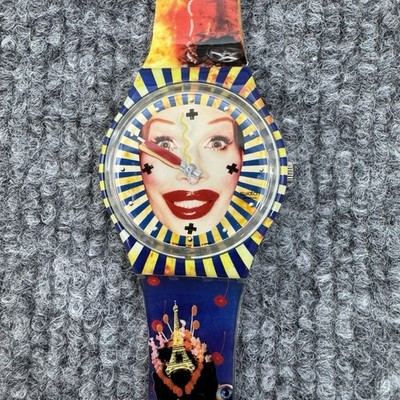 Vintage Swatch Watch TIME TRANNY GZ163 By David LaChapelle