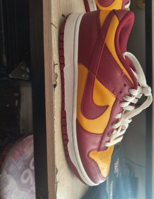 Yellow Red Nike Dunks Low