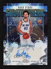 2025-26 Topps Chrome Stratospheric Signatures Rookies Noah Penda #SMR-NP Auto RC