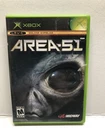 Area 51 (Microsoft Xbox, 2005) Complete w/ Manual - Tested Working