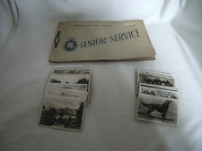 Vintage Empty Senior Service Cigarette Card Album &ndash; Ref 3993