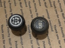 1987-1995 Jeep Wrangler Oem Manual Shifter 4wd Knobs