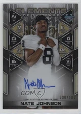 2024 Bowman U Elements of the Game Auto /100 Nate Johnson #ETG-NJ Auto