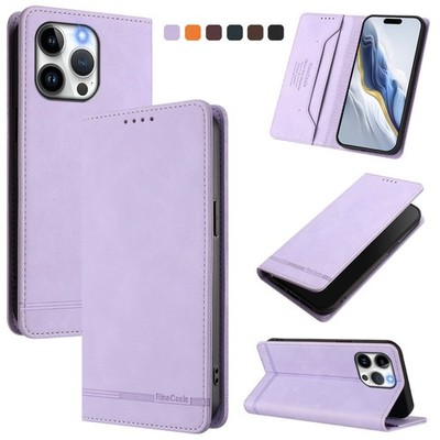 For Xiaomi OPPO Sony Magnetic Leather Card Wallet Case Flip Stand Phone Cover