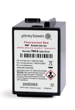 Pitney Bowes 765-9 Cartridge Send Pro C Auto DM300C DM400C Series Red Ink 45 ml