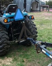 3 Point Trailer Hitch 2" Receiver Quick Hitch Compatible with Category 1 Tractor