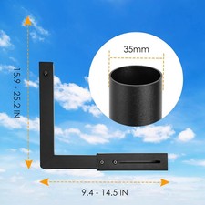 Starlink Mount, Adjustable Starlink Wall Mount Gen 3 w/ Telescoping Support Arm