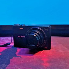Sony Cyber-Shot WX350 18.2MP Digital Camera - Black - READ DESCRIPTION