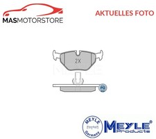 SATZ BREMSBELÄGE BREMSKLÖTZE HINTEN MEYLE 025 216 9117/PD A FÜR BMW 5,E39