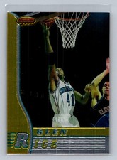 1996-97 Bowman's Best Glen Rice #2 Charlotte Hornets