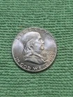 1960 Silver Franklin Half Dollar Gem Brilliant Uncirculated 90%silver Coin