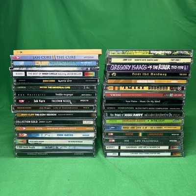 Lot of 33 Reggae / Roots / Dub CDs: Jimmy Cliff, Gregory Isaacs, Joe Higgs Etc