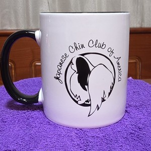 Japanese Chin Club of America White Ceramic Mug Dog Breed