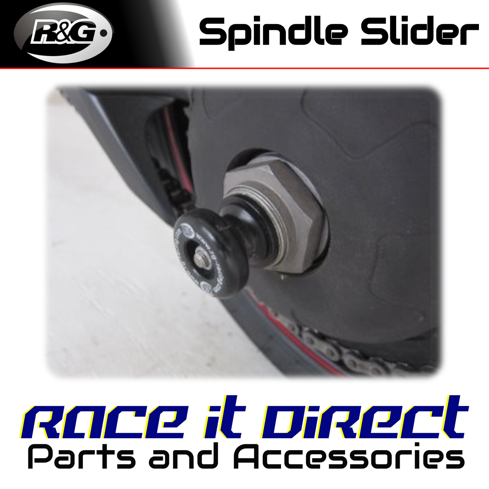 Spindle Sliders for Triumph Tiger 1050 Sport 2013-2018 R&G