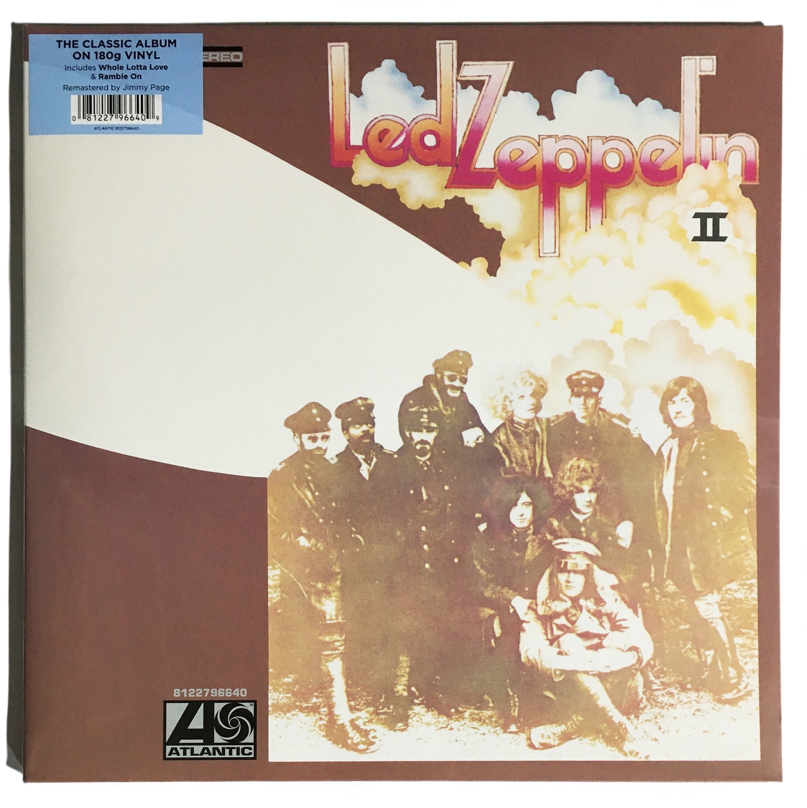 Led Zeppelin II 180g Gatefold Sleeve LP Vinyl Remastered SEALED