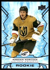 2022-23 Upper Deck Ice Kaedan Korczak Rookie Vegas Golden Knights #115