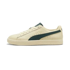 PUMA Clyde Players Lane Lace Up  Mens Beige Sneakers Casual Shoes 39870101