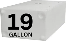 19 Gallon RV Fresh Water Tank, Potable Water Storage Tank for Drinking, Cooking,