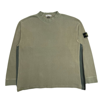 バッジなし ビンテージ STONEISLAND ストーンアイランド グリーン