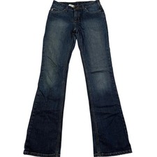 Carhartt Womens Traditional Fit Bootcut Jeans Dark Wash Denim Size 2x34