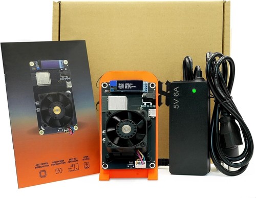 Bitaxe Gamma 601 Bitcoin Miner Comes With Power Supply
