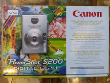 Canon PowerShot Digital ELPH S200 / Digital IXUS V2 2.0MP Digital Camera -...