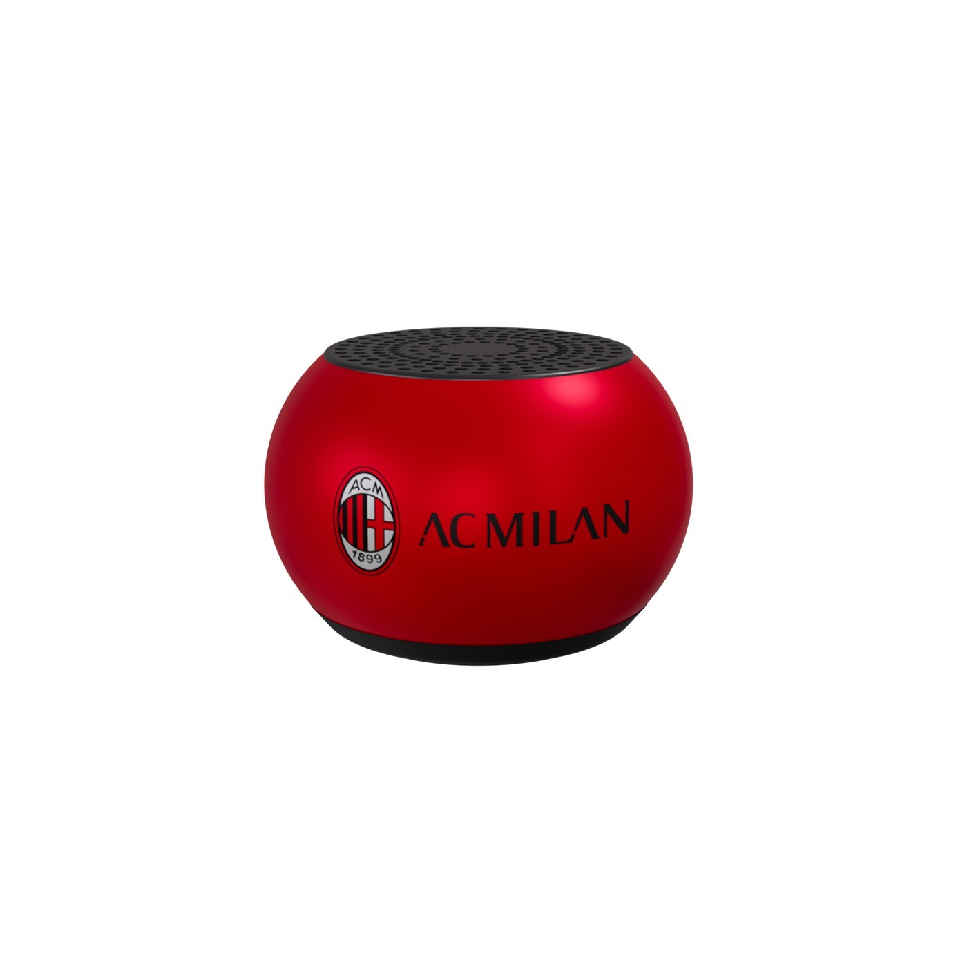 Techmade MiniSpeaker Ufficiale Milan Bluetooth 5.0 5W Batteria 400mAh Rosso