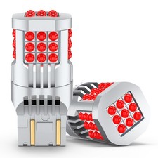 2x LED 7440 Strobe Blinking Flashing Reverse Backup Light Bulbs for Honda Acura