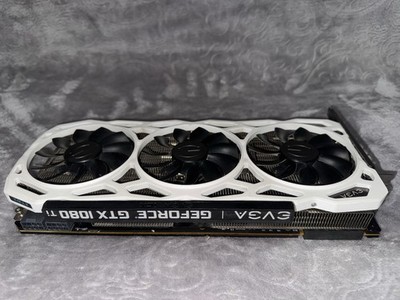 EVGA GeForce GTX 1080 Ti FTW3 Gaming 11GB GDDR5X White Graphics Card