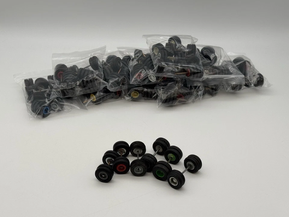 A001 | Code 3 6x Classic Drive Wheels / Tyre Set Pack “used” 1:50 Scale - Image 2 of 2