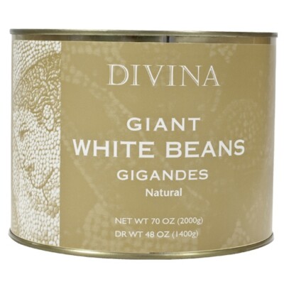Divina (Gigandes) Giant White Beans - Natural, 70 Oz