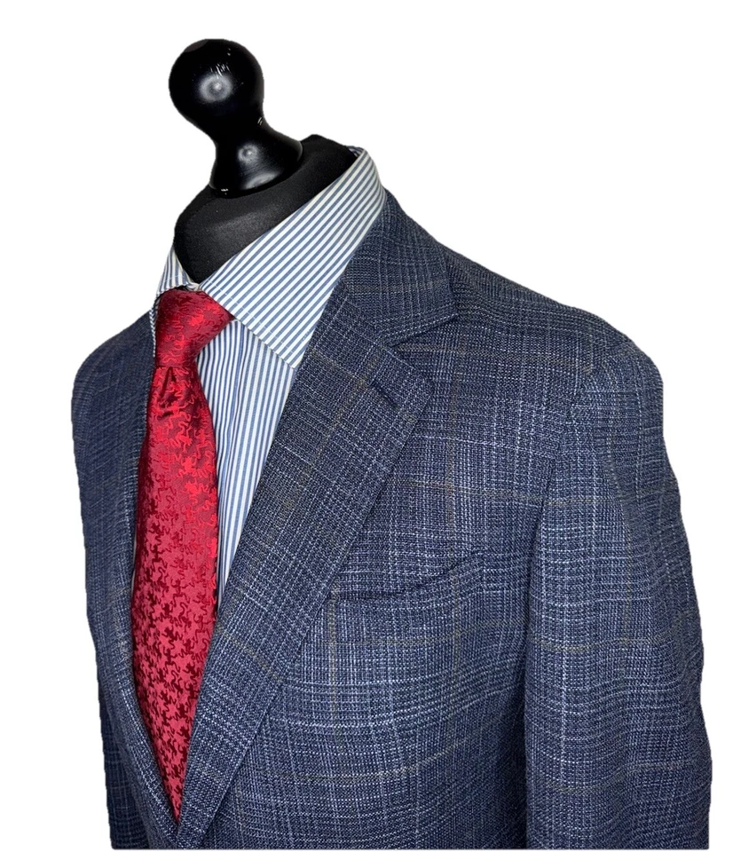 Blazer de diseño de lujo REISS LONDON AJUSTE A MEDIDA 42R Foto 4 de 4