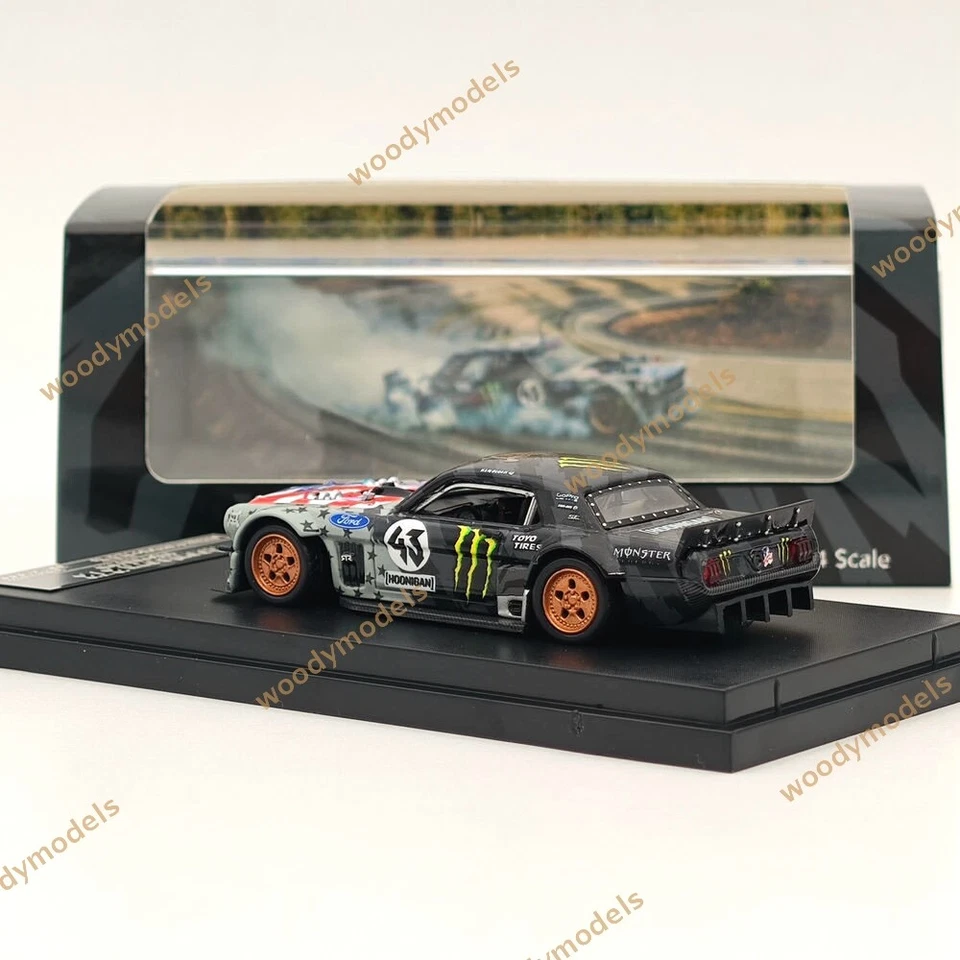 1/64 Street Weapon Ford Mustang 1965 Ken Block's Hoonicorn RTR V2 modelos diecast Foto 4 de 4