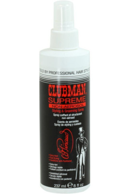 Clubman Supreme Non-Aerosol Styling & Grooming Hairspray 8 fl oz