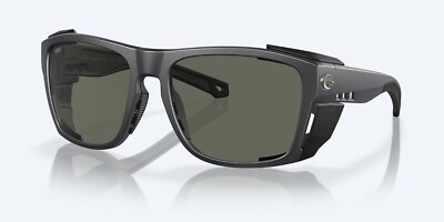NEW Costa Del Mar King Tide 6 Black Pearl / Gray Polarized Glass 580G