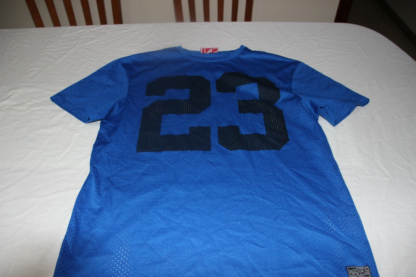 CAMISETA DE REJILLAS DE LA MARCA SPORT TEAM INSIDE TALLA L Nº 23