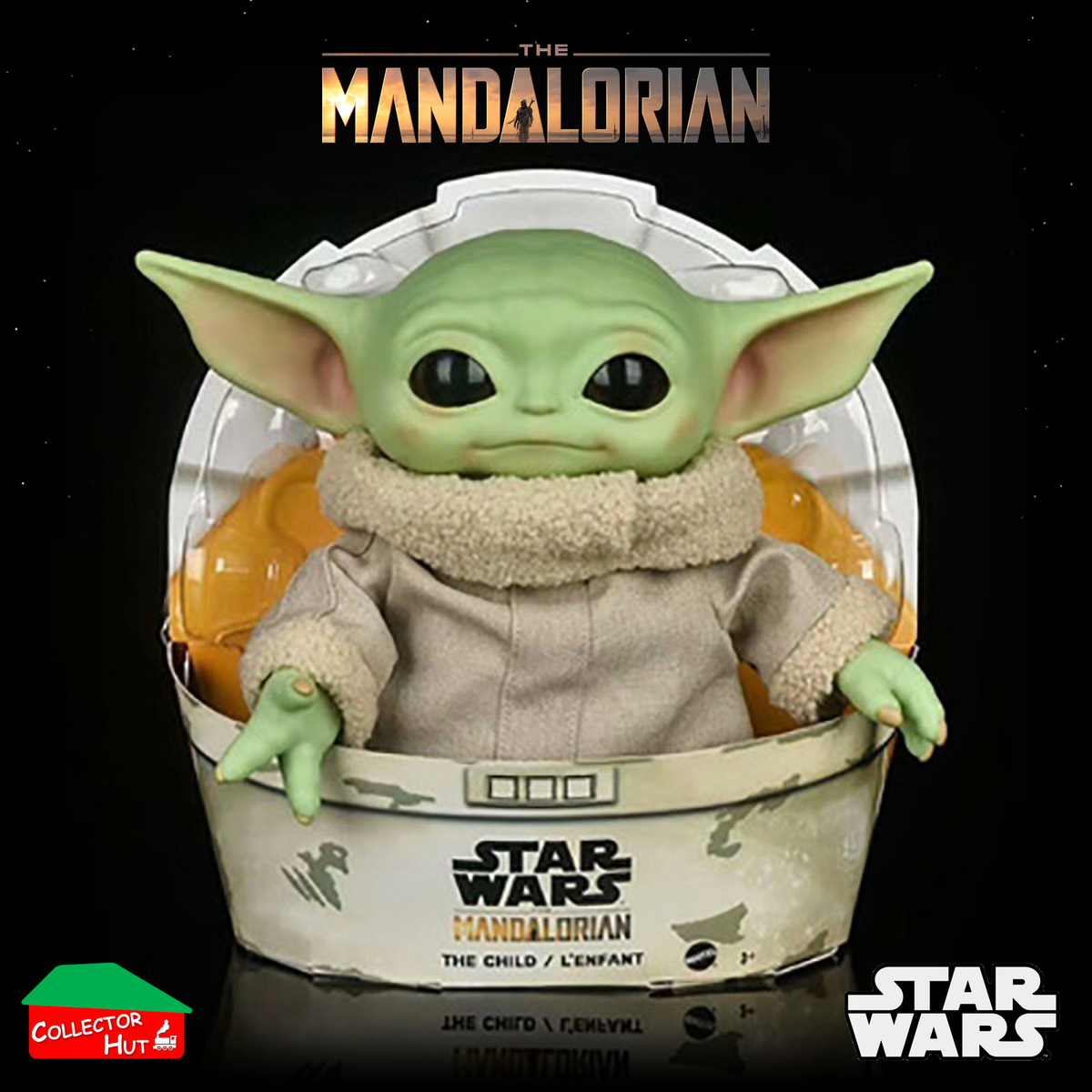 Juguete Bebe Yoda 11 Pulgadas Figuras De Accion Mattel Star Wars