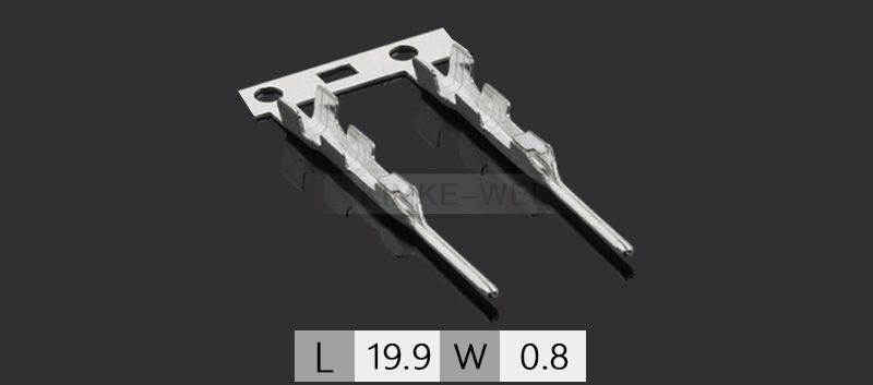 ✴︎Aki✴︎ YAZAKI Automotive Electrical Wiring Crimp Male Plug Pin Terminals