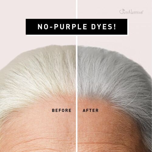 Gray Shampoo For Yellowing Hair Removes Dullness Strengthens Softens 16 Fl Oz - Picture 3 of 11