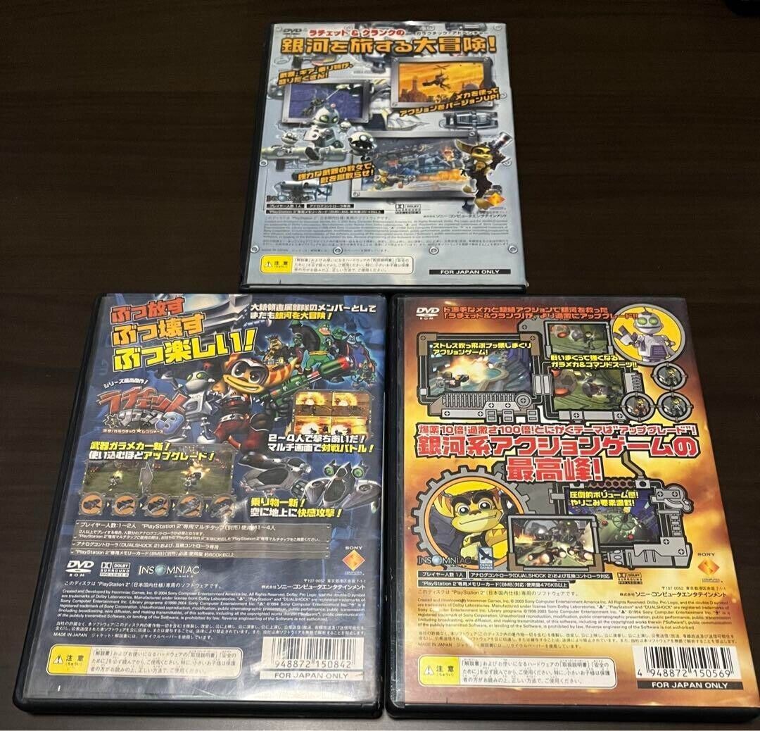 Buy PS2 Ratchet and Clank 1 2 3 4 5 set PlayStation from Japan