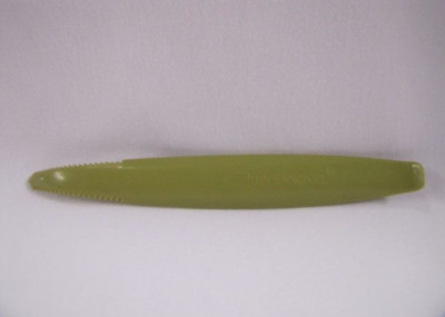 Tupperware Lettuce Grapefruit Corer Citrus Core Cutter Serrated Olive Green New