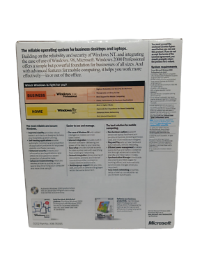 Microsoft Windows 2000 Professional - Upgrade for sale Microsoft Windows 2000 Professional - Upgrade for sale