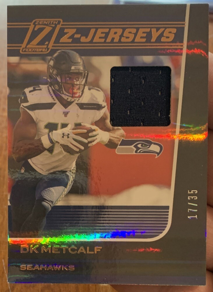DK METCALF 2020 Panini Zenith Z-Jerseys Jersey Relic #ZJ18 17/35