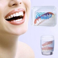 PROTESI DENTALE PERFECT SMILE DENTIERA DENTI PERFETTI RIUTILIZZABILE