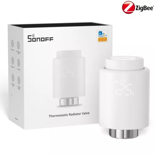 SONOFF Smart Radiator Thermostat ,Smart Heating Thermostat Zigbee 3.0 Thermostat - Picture 1 of 16