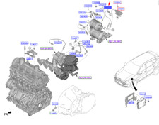 KIA SPORTAGE V NQ5 MK5 Lambdasonde hinten 393512R000 NEU ORIGINAL