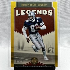 Drew Pearson- 2022 Legacy Legends Yellow #133 Drew Pearson - Dallas Cowboys /150